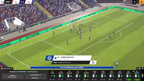 Football Manager 2024 game on PC